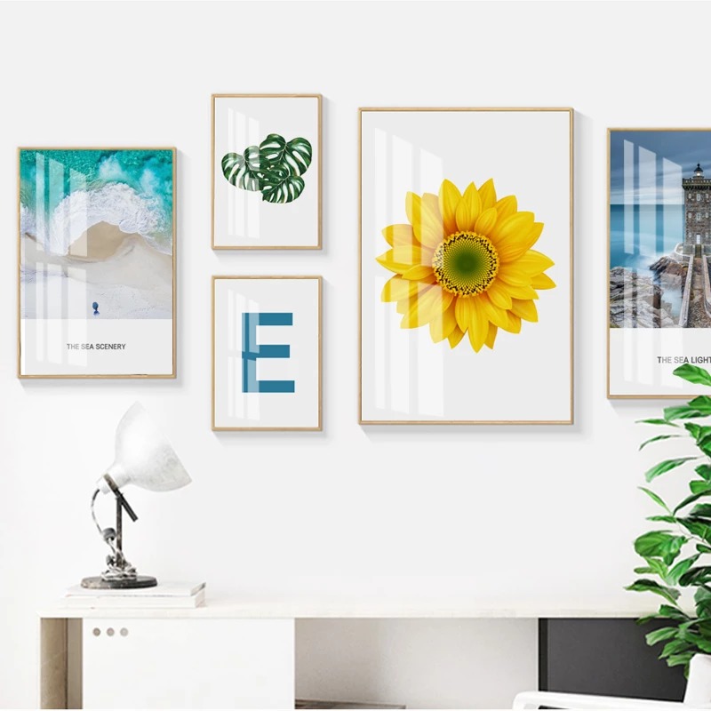 Blog, Wall Decor Sunflower Wall Decor Ideas