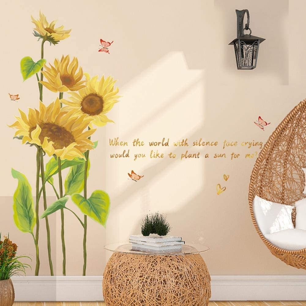 Blog, Wall Decor Sunflower Wall Decor Ideas
