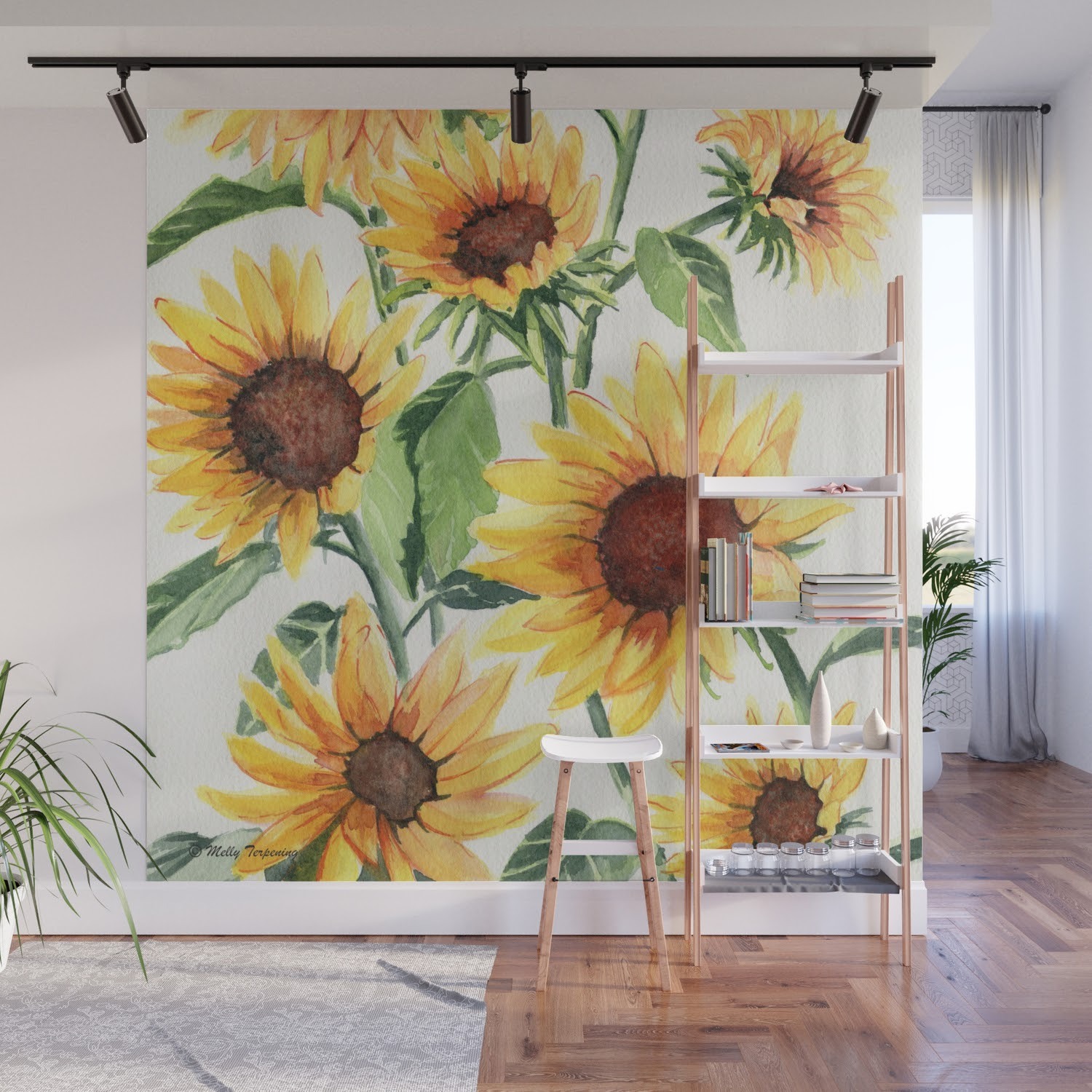 Blog, Wall Decor Sunflower Wall Decor Ideas