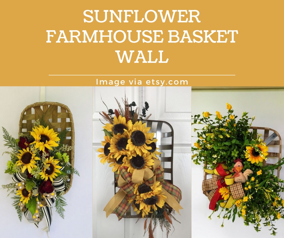 Blog, Wall Decor Sunflower Wall Decor Ideas