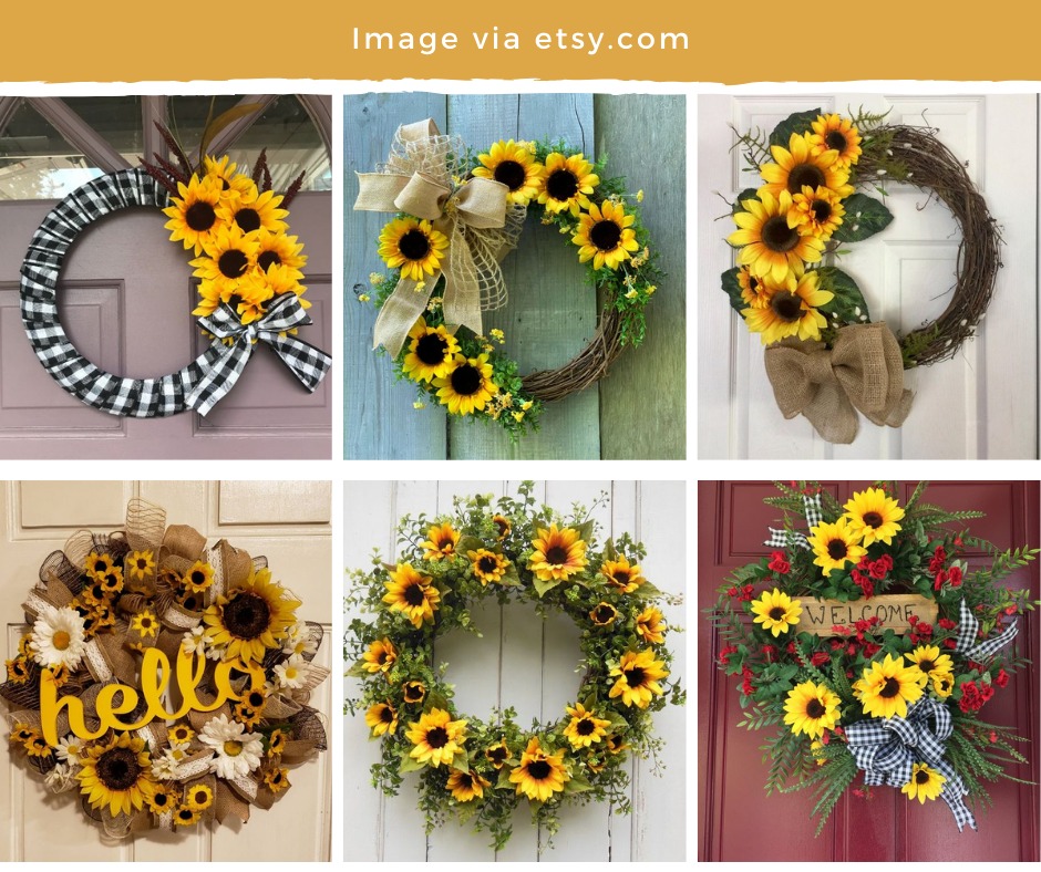 Blog, Wall Decor Sunflower Wall Decor Ideas