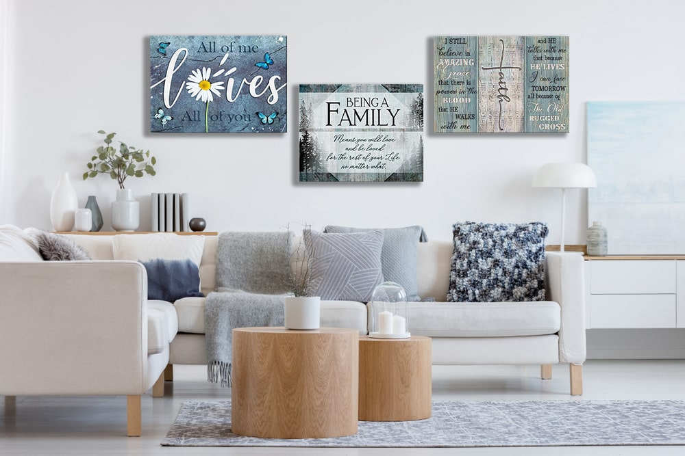 Blog, Farmhouse Decor, Inspiration, Wall Decor living room wall decor ideas