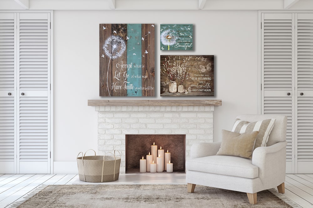 Blog, Farmhouse Decor, Inspiration, Wall Decor living room wall decor ideas