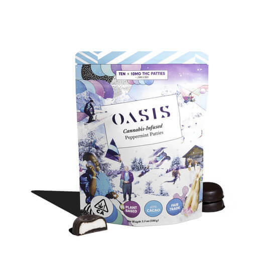 Oasis Peppermint Patties Edibles HERB