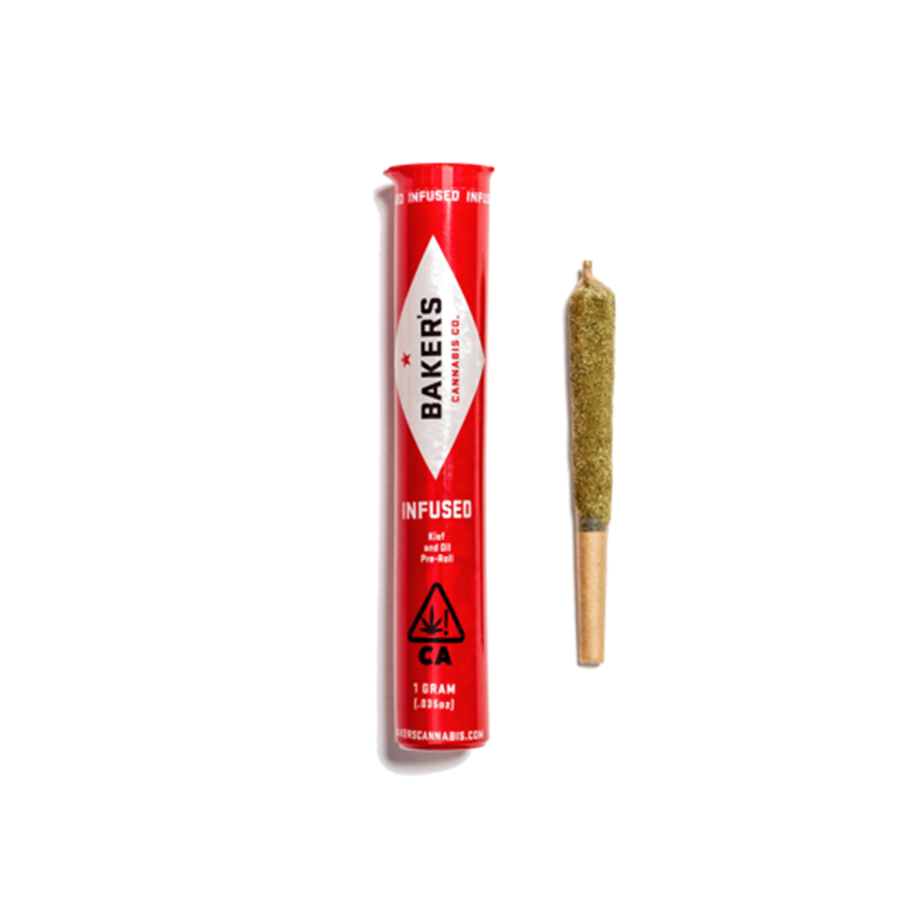 Baker's Cannabis Oreoz Infused PreRoll (H) (1 Gram) HERB