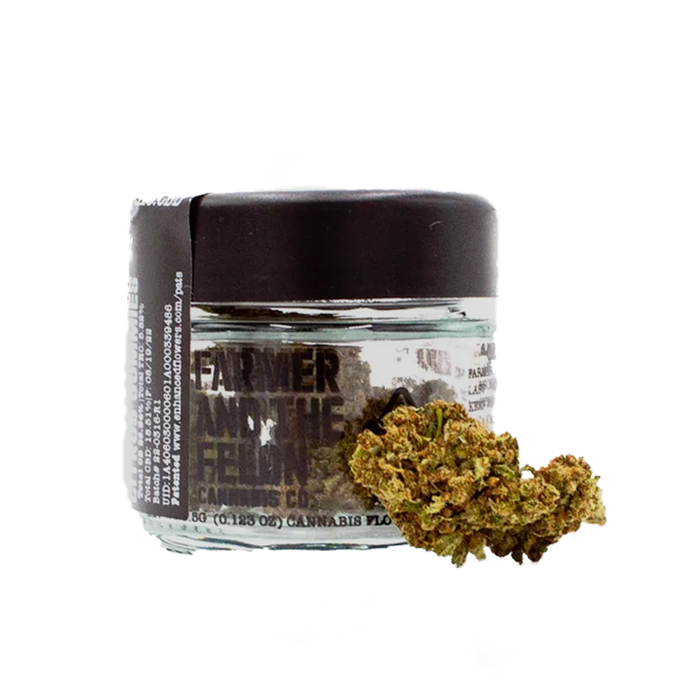 Farmer and the Felon Holy Crunch (11 THCCBD) 1/8 Ounce HERB