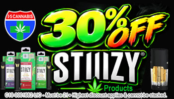 30% OFF Stiiizy Products