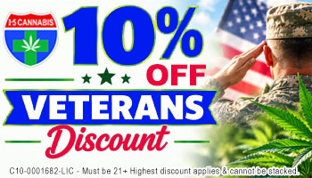10% OFF Veterans Discount
