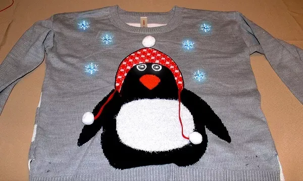 DIY: Light-Up Holiday Sweater