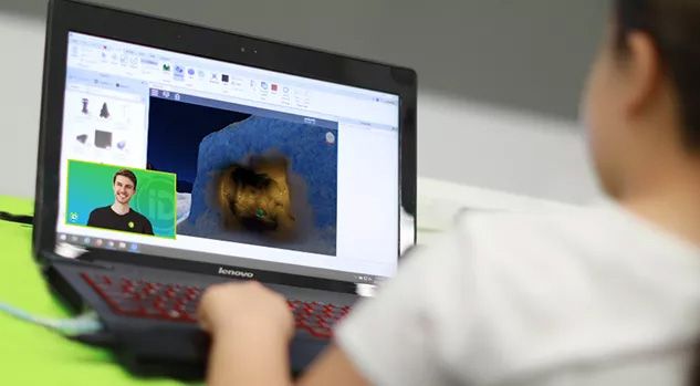 student in roblox tutoring course