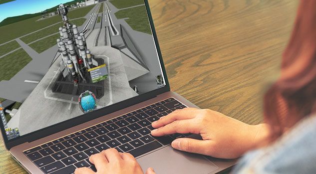 kerbal space simulator on laptop