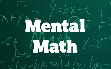Mental Math Skills
