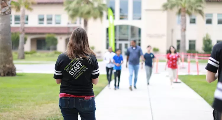 Saying Goodbye at Summer Camp