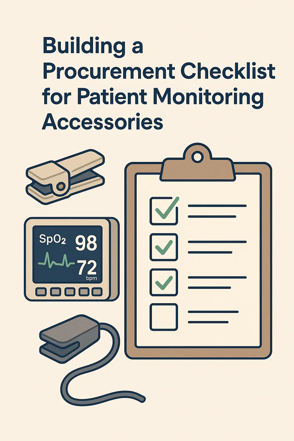 Building a Procurement Checklist for Patient Monitoring Accessories