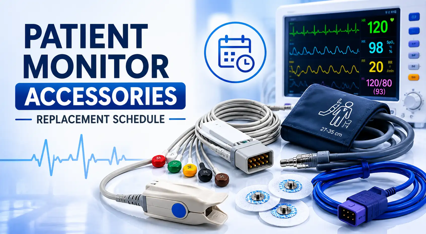 Patient Monitor Accessories Replacement Schedule