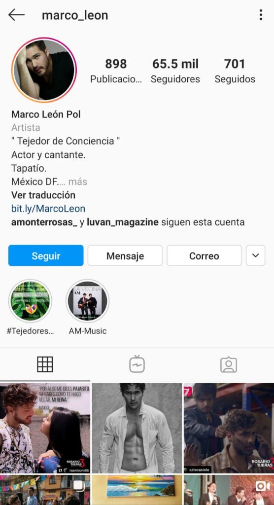 Marcoleon perfilinsta