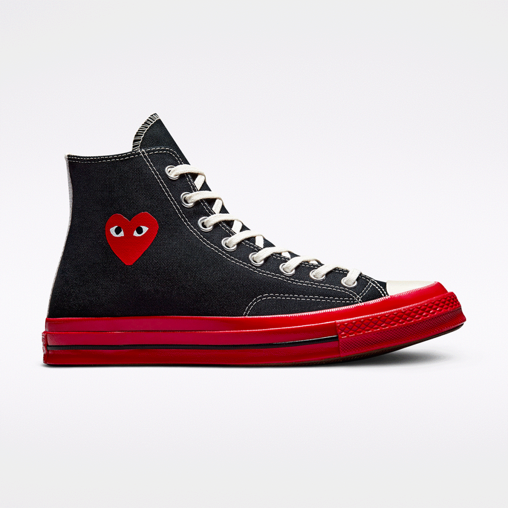 CONVERSE x COMME DES GARÇONS PLAY 4 Converse x Comme des Garcons 1