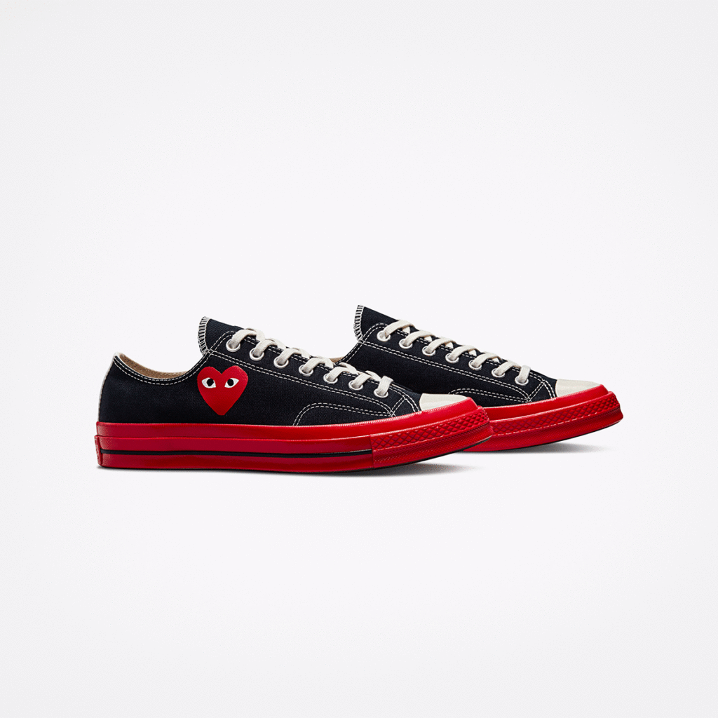 CONVERSE x COMME DES GARÇONS PLAY 10 Converse x Comme des Garcons negro