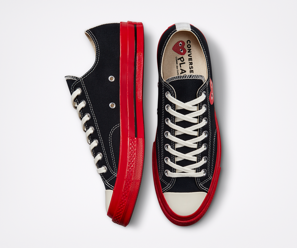 CONVERSE x COMME DES GARÇONS PLAY 8 Converse y Comme des Garcons 3