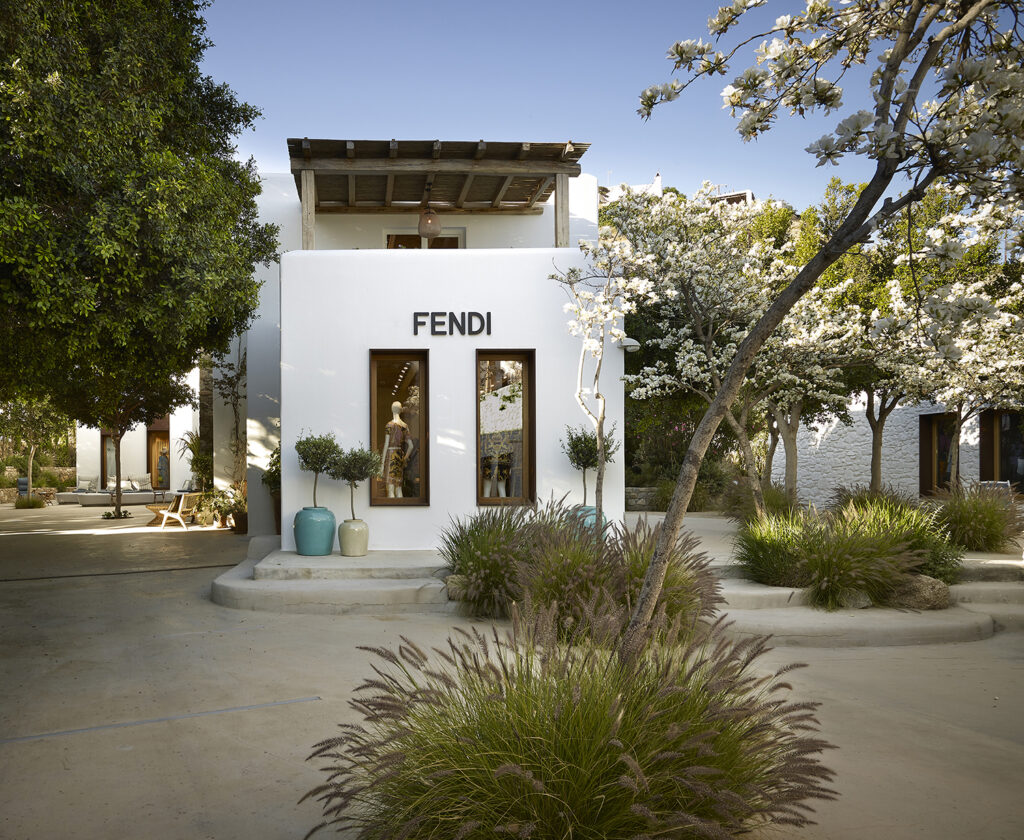 Mykonos al estilo FENDI 2 FENDI Boutique Mykonos Greece 1