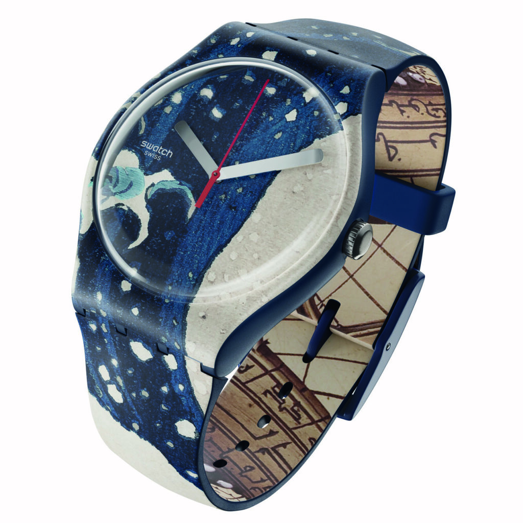 La colección Art Journey de Swatch lleva las obras maestras a tu muñeca. 10 WAVE MAPLE 1