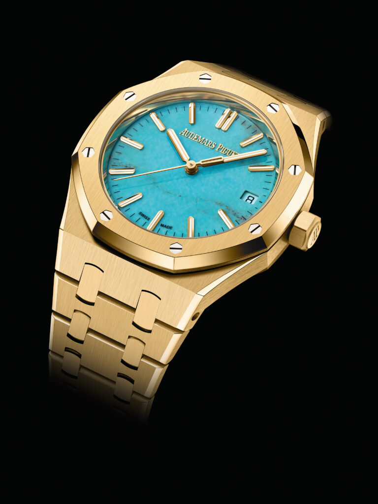 Llega un nuevo Royal Oak de Audemars Piguet, iluminado con turquesa y oro. 2 MAPLE AUDEMARS PIGUET 2