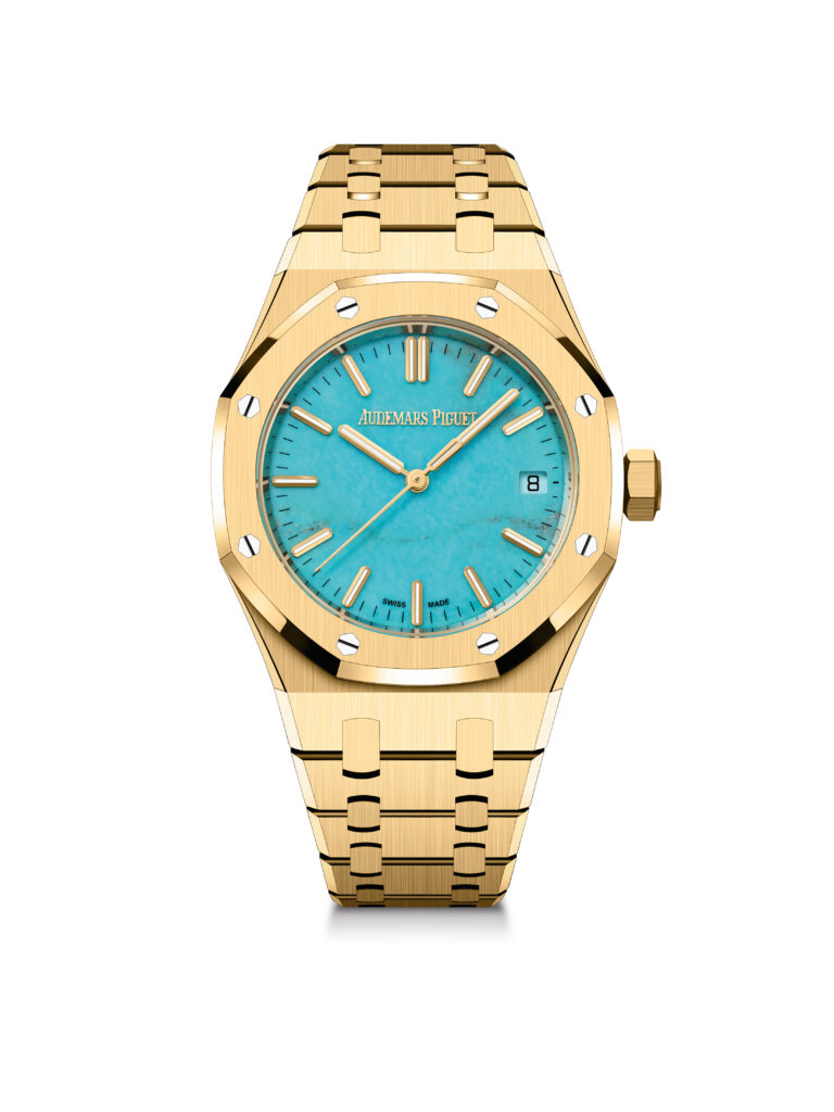 Llega un nuevo Royal Oak de Audemars Piguet, iluminado con turquesa y oro. 4 MAPLE AUDEMARS PIGUET 4
