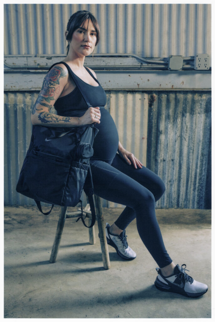 Conoce (M), la colección de maternidad de Nike. 5 Maple Nike Maternity 4