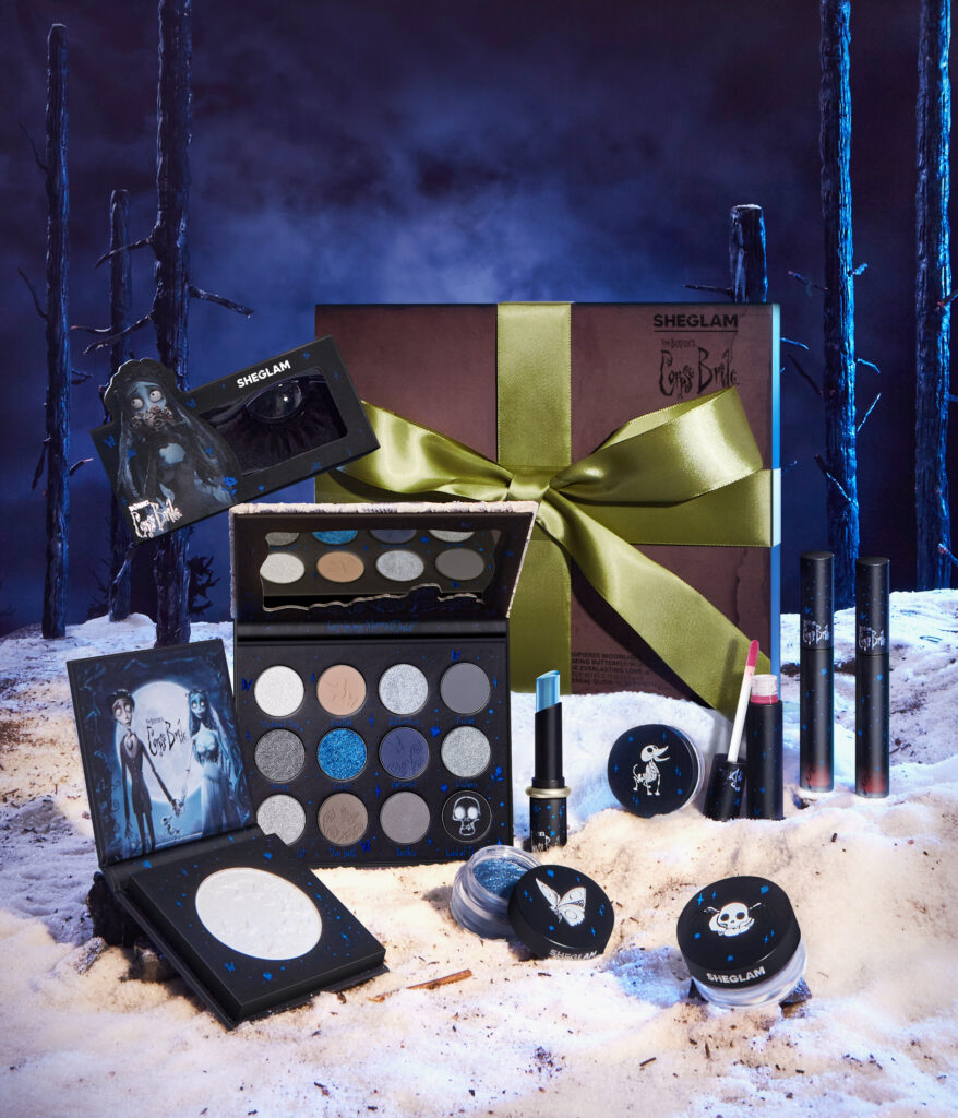 Consigue un makeup sobrenatural con la colección Corpse Bride x SHEGLAM. 2 MAPLE SHEGLAM CORPSE BRIDE 1