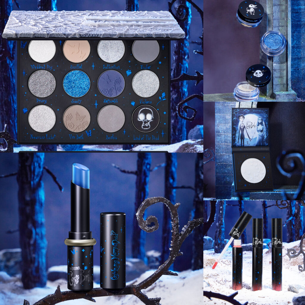 Consigue un makeup sobrenatural con la colección Corpse Bride x SHEGLAM. 6 MAPLE SHEGLAM CORPSE BRIDE 2