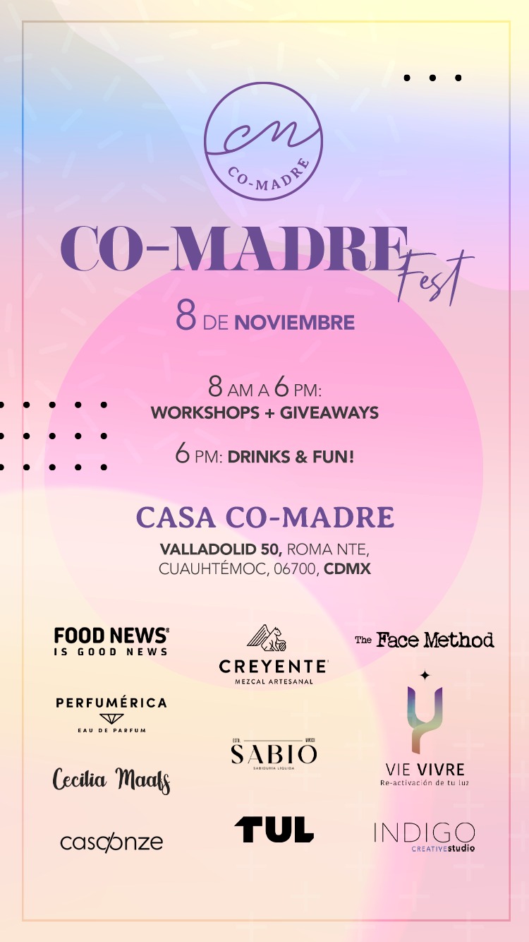 Co-Madre celebra su quinto aniversario con un evento lleno de oportunidades para ti. 2 MAPLE COMADRE FEST