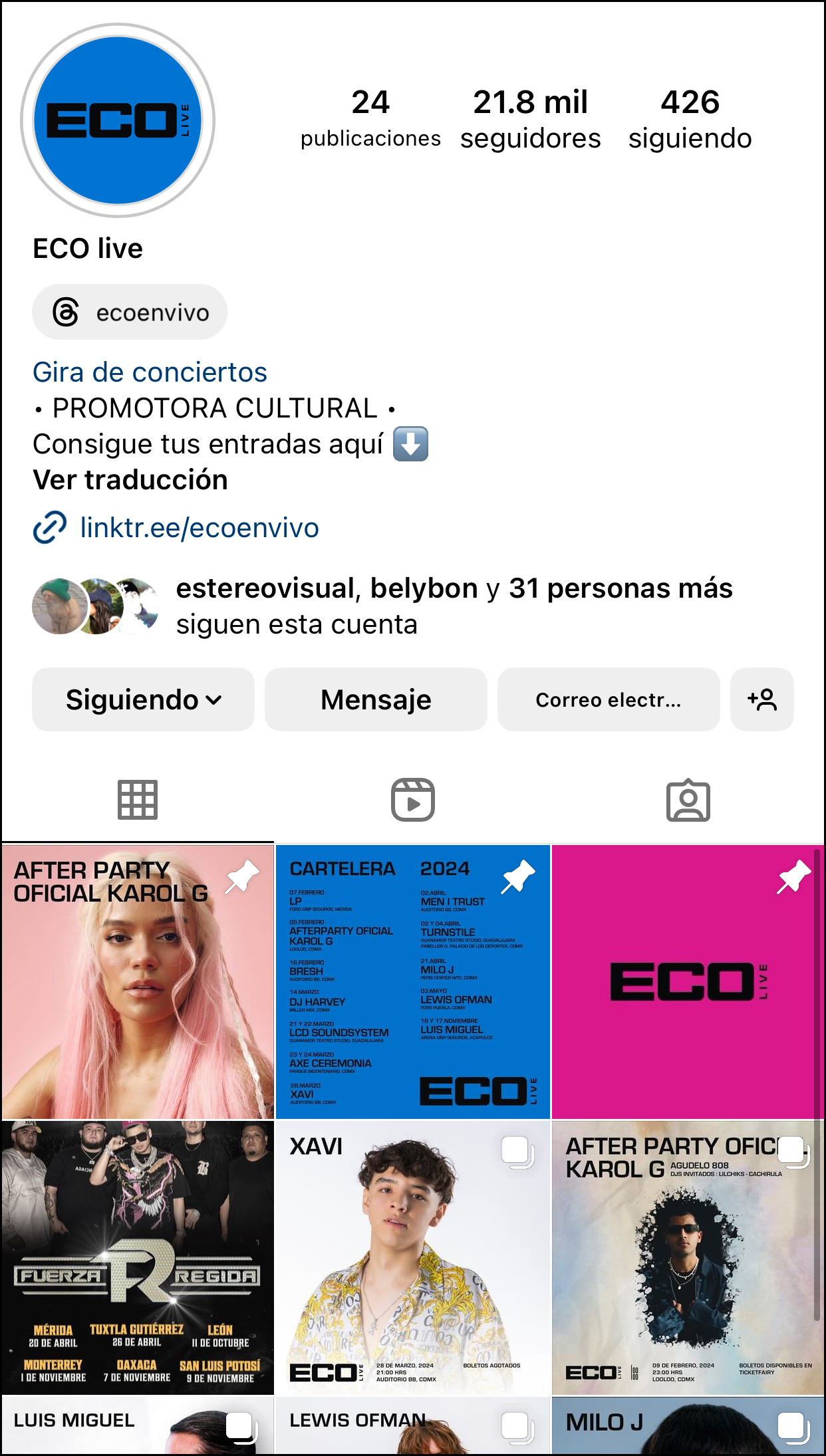 ECO se renueva y da comienzo a un año lleno de grandes eventos musicales. 3 MAPLE ECO LIVE 1