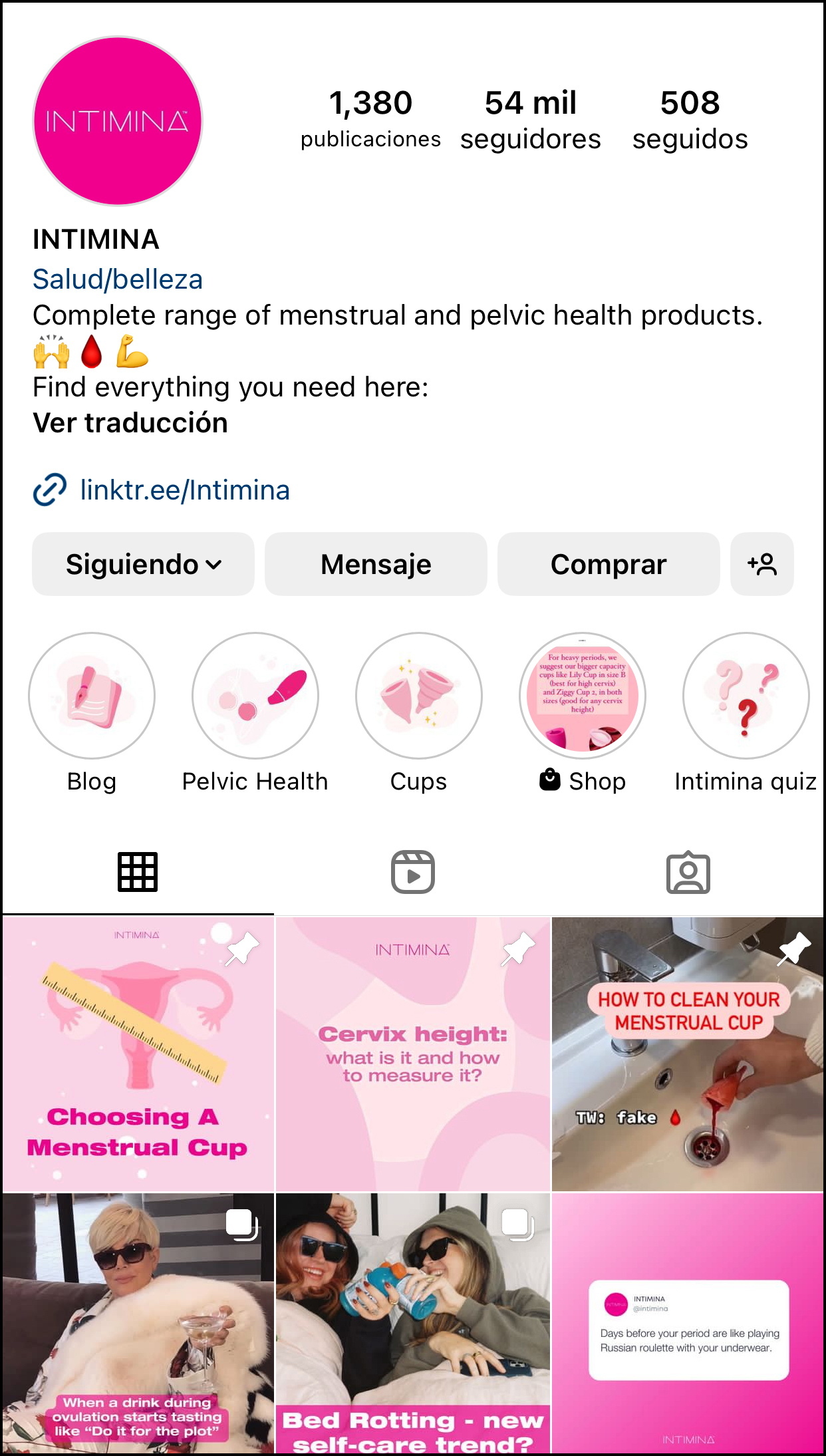 Conoce la Lily Cup Compact, la aliada perfecta de Intimina para Semana Santa. 9 MAPLE INTIMINA IG