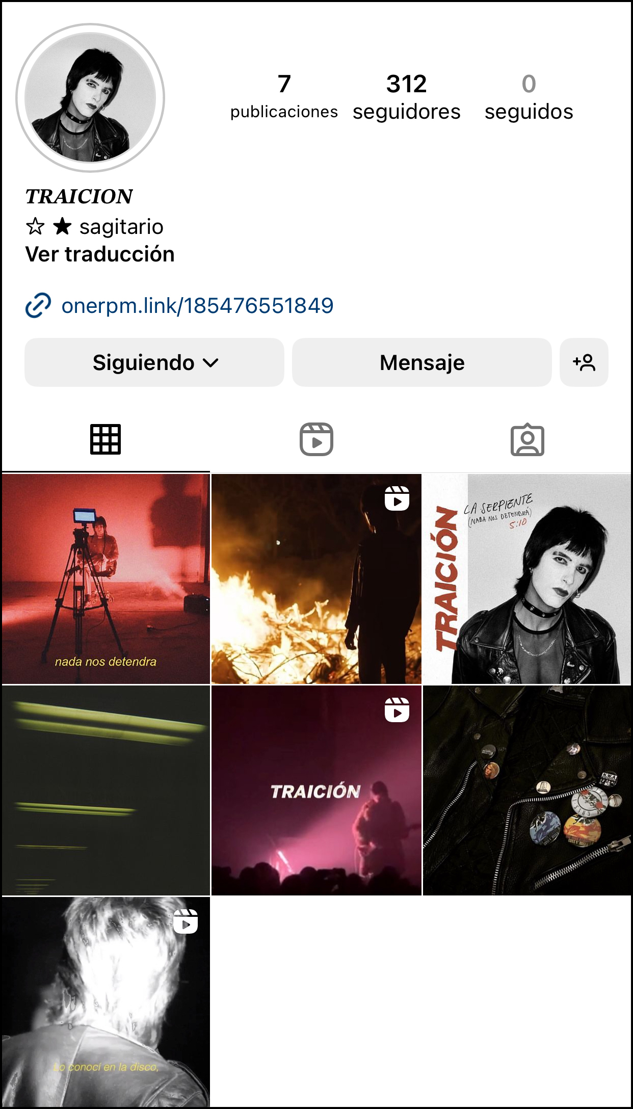 Traición presenta "La Serpiente (Nada nos detendrá)". 4 MAPLE TRAICION IG
