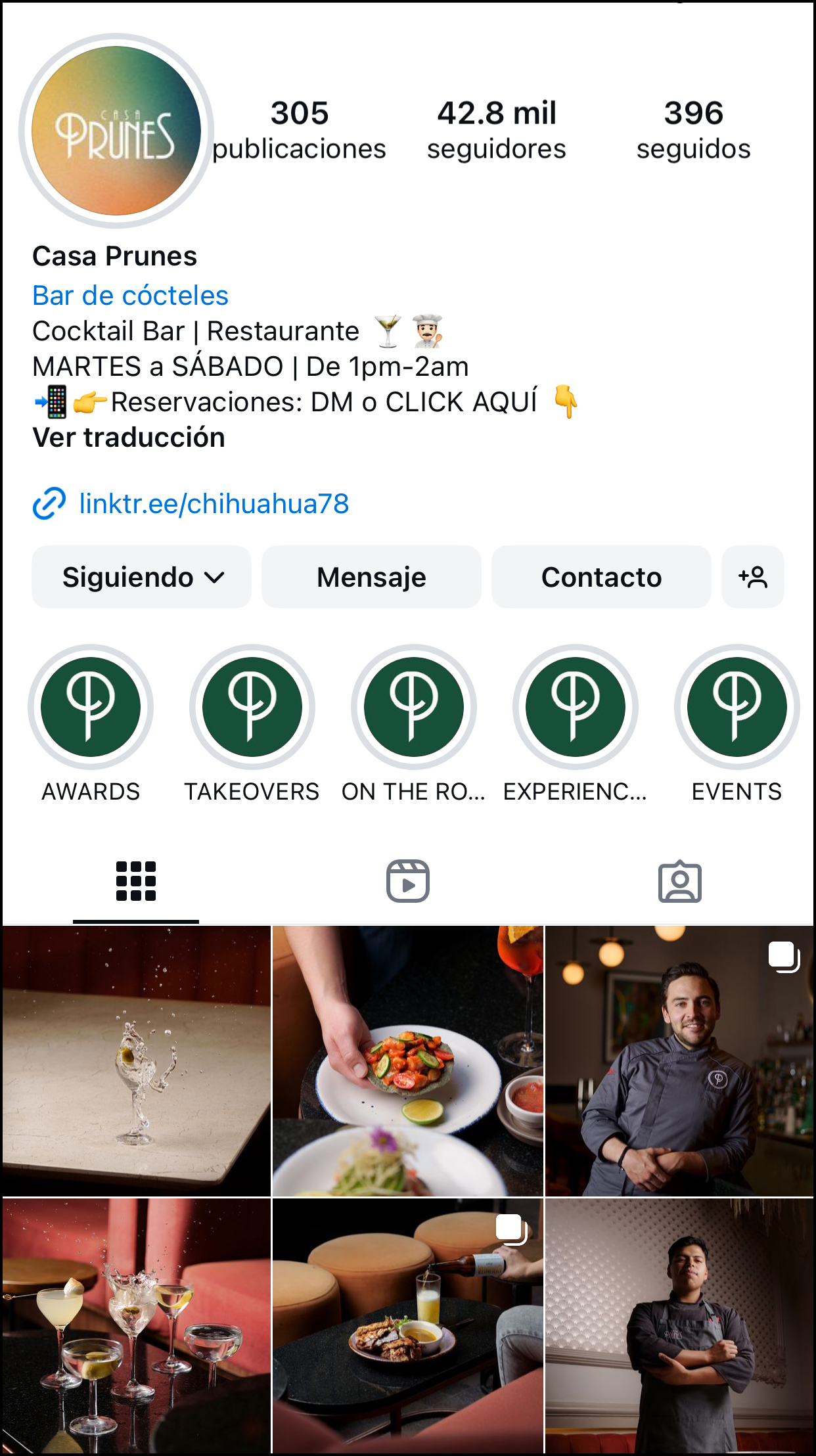 Casa Prunes celebra su tercer aniversario. maple casa rpunes ig