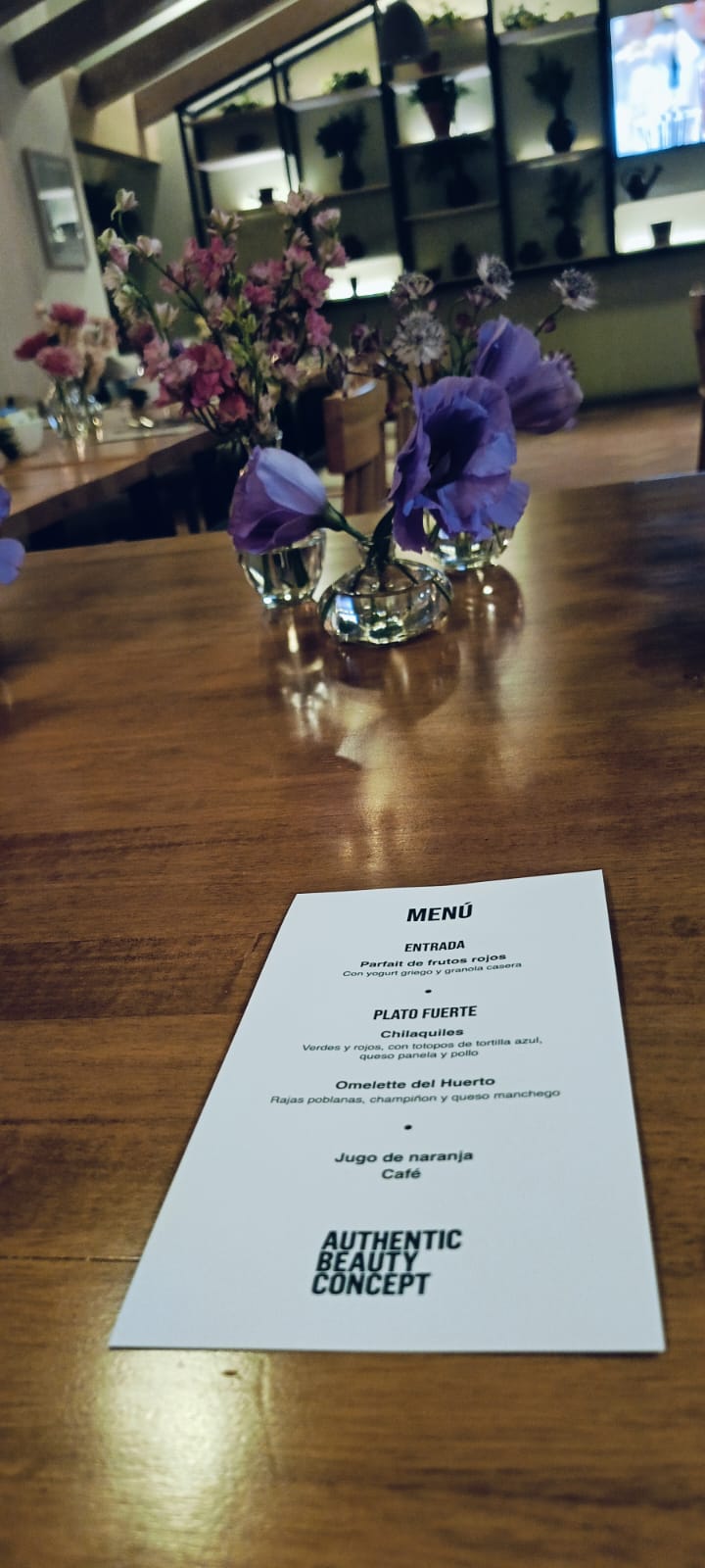 Authentic Beauty Concept llega al Palacio de Hierro. 4 MAPLE ABCxPalacio Menu