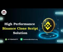 High-Performance Binance Clone Script Solution