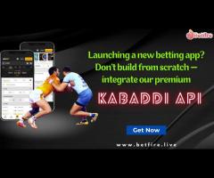 Trusted Kabaddi API Provider for Live Match Data
