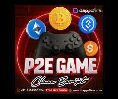 Step Into the Play-to-Earn Boom with Our Premium P2E Game Clone Script