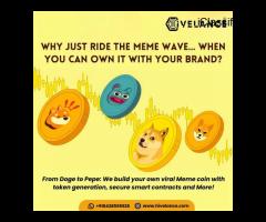 Meme coin development: Ride the meme coin craze today!
