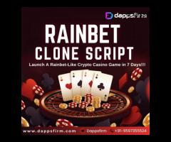 Rainbet Clone Script Crafted to Deliver High Engagement
