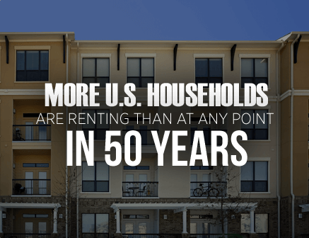 More U.S. Households Are Renting Than At Any Point In 50 Years