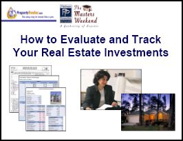 The Masters Weekend™ – Property Tracker