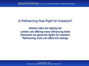 Refinance Your Rental Property?