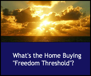 What’s the Home Buying “Freedom Threshold”?