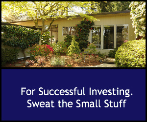For Successful Investing, Sweat the Small Stuff