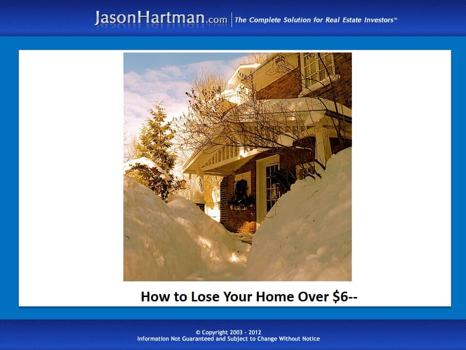 Pennsylvania Widow Loses Home Over $6