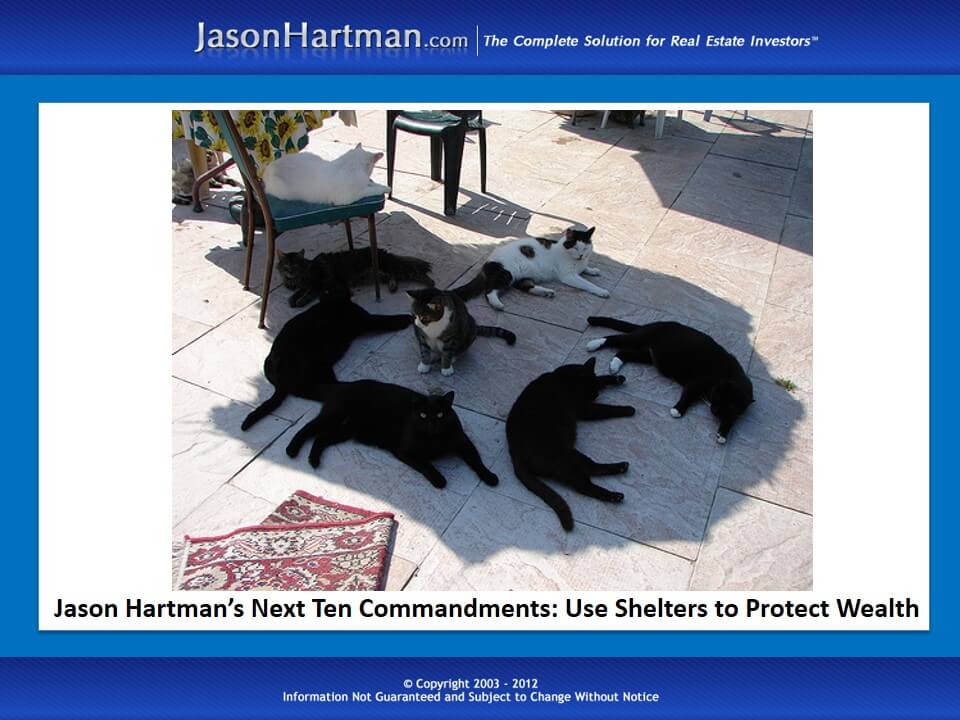 Thou Shalt Use Shelters to Protect Wealth