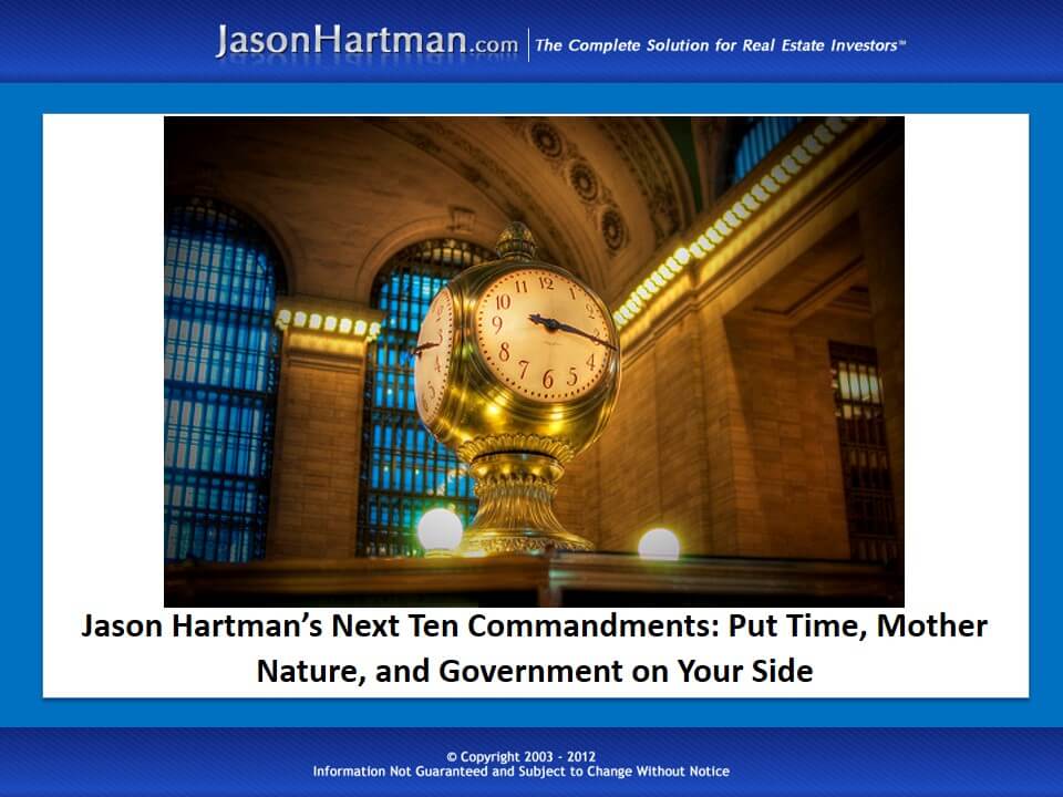 Put Time, Mother Nature, and Government on Your Side