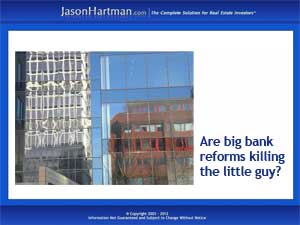 Can the Dodd Frank Act Crush Banking’s Little Guys?